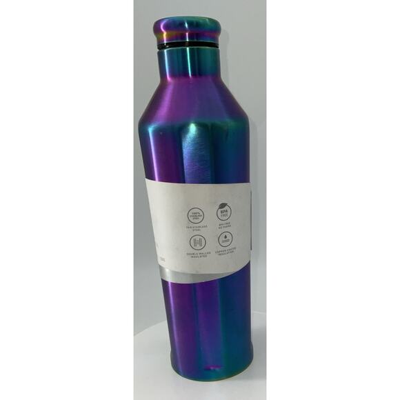 Hydrapeak Iridescent Enchanted Stainless Steel Insulated Bottle 25oz Matte Coll. - Picture 3 of 5